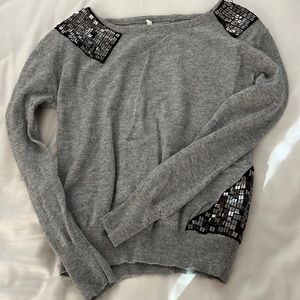 LA Made Women’s Sequin Sweater Top